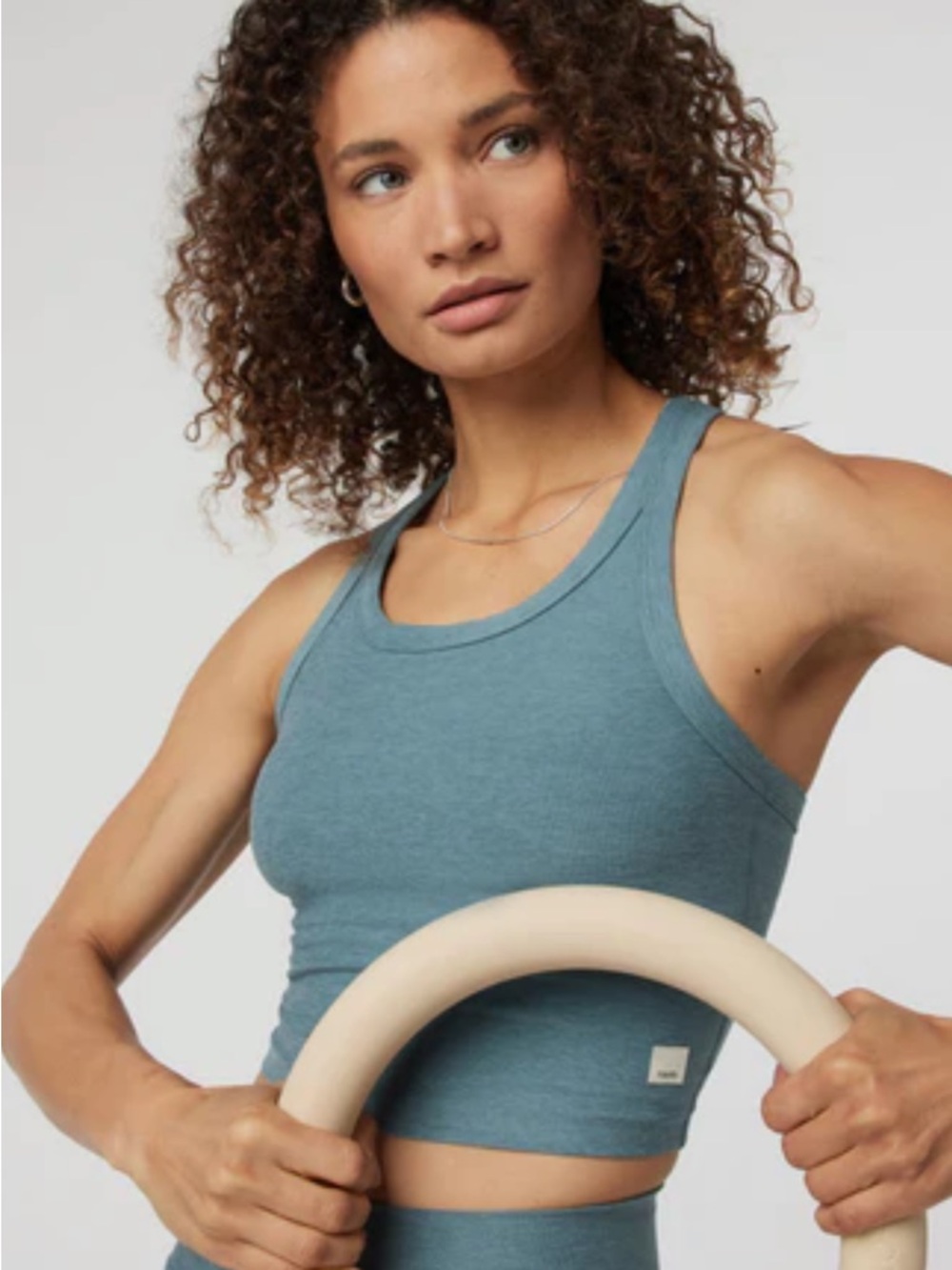 Vuori Elevation Tank- Smoke Blue Color